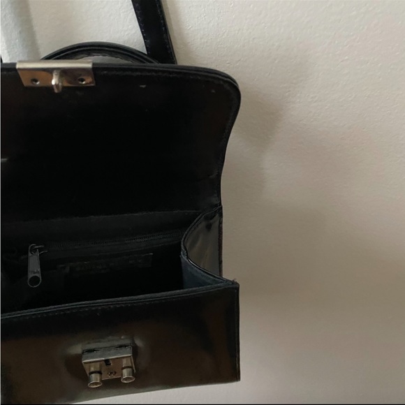 Vintage Black Purse Bag Crossbody - Picture 7 of 8